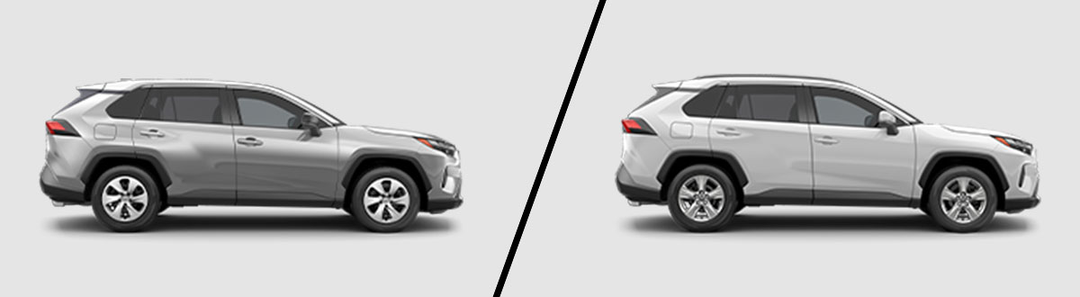 Compare the 2024 Toyota RAV4 LE vs XLE - Omaha, NE